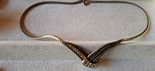 Vintage collier modeschmuck - „vintage,