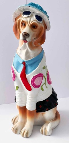 Dackel dame spardose gimmick - dame,